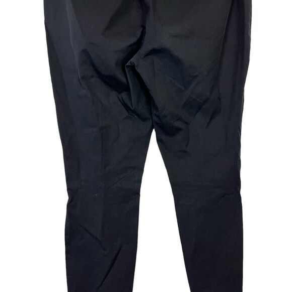 CABI 5174 PENCIL Trouser Black Side Zip Skinny Slim Leg Stretch Cotton Pants 10 - Picture 12 of 15